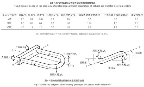 質(zhì)量流量計(jì)測量原理圖示